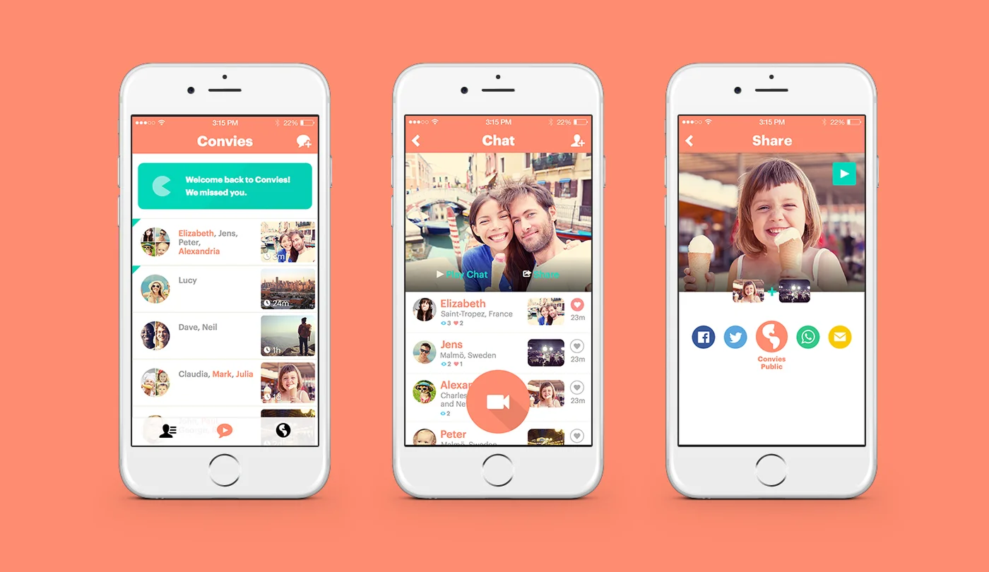 Convies — Video Chat App