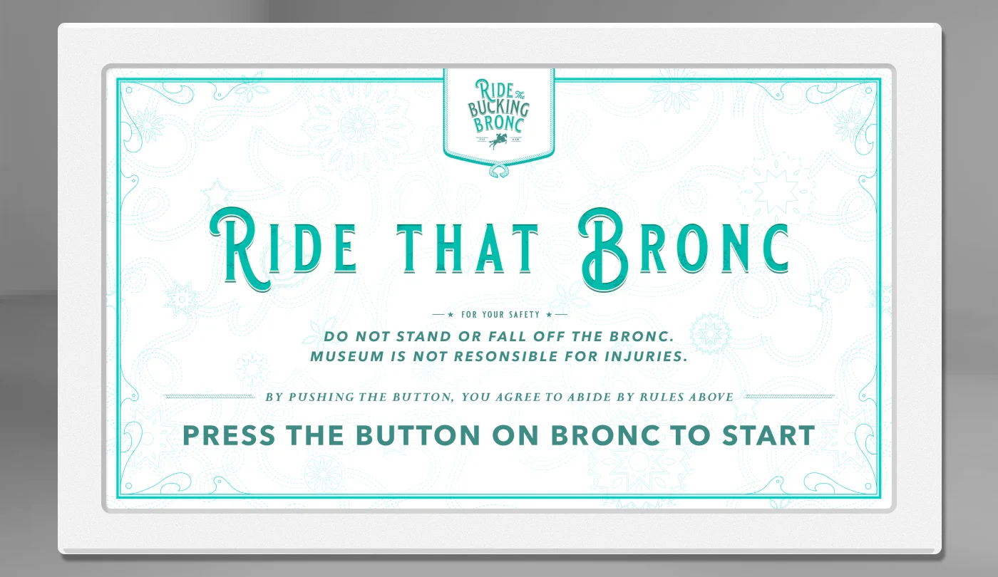 National Cowgirl Museum — Ride the Bucking Bronc