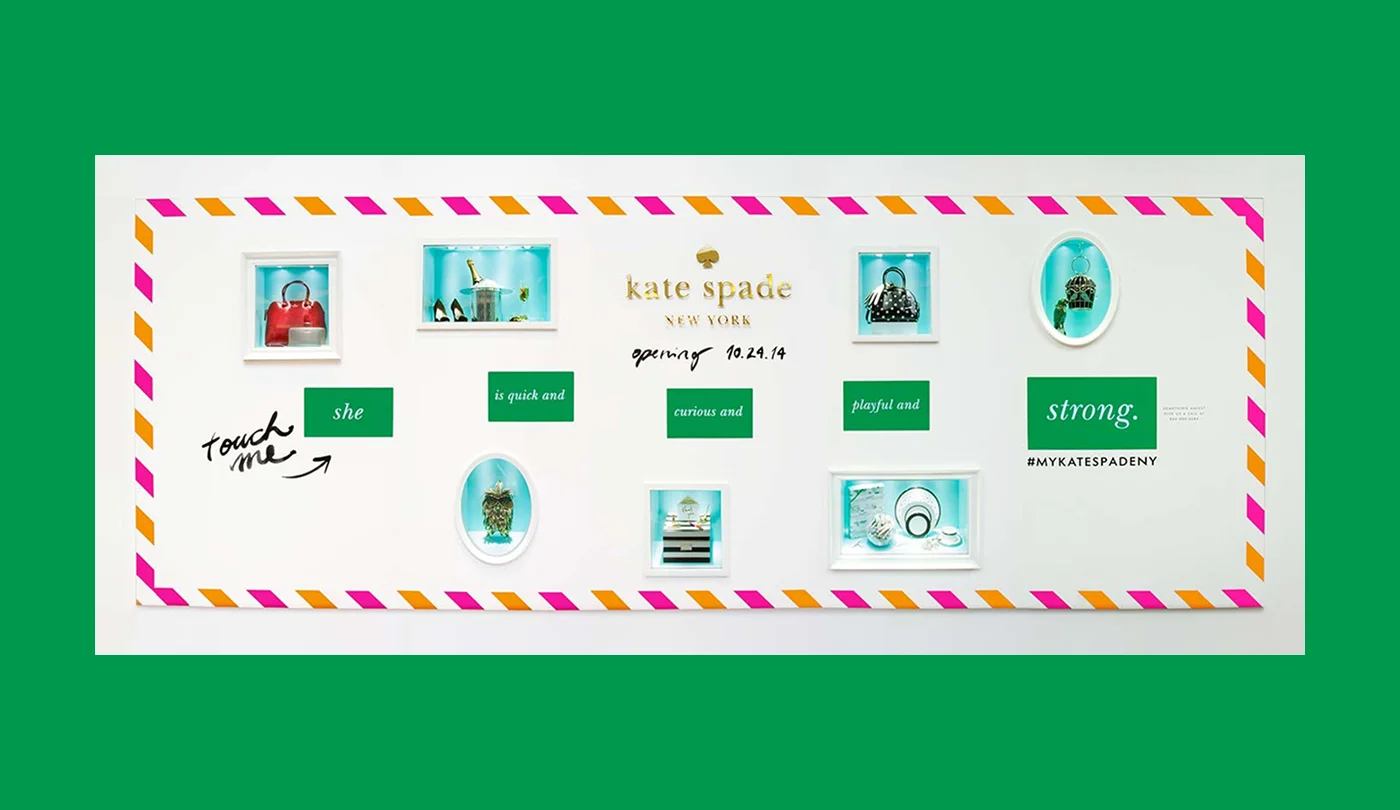 Interactive Barricade | Kate Spade New York