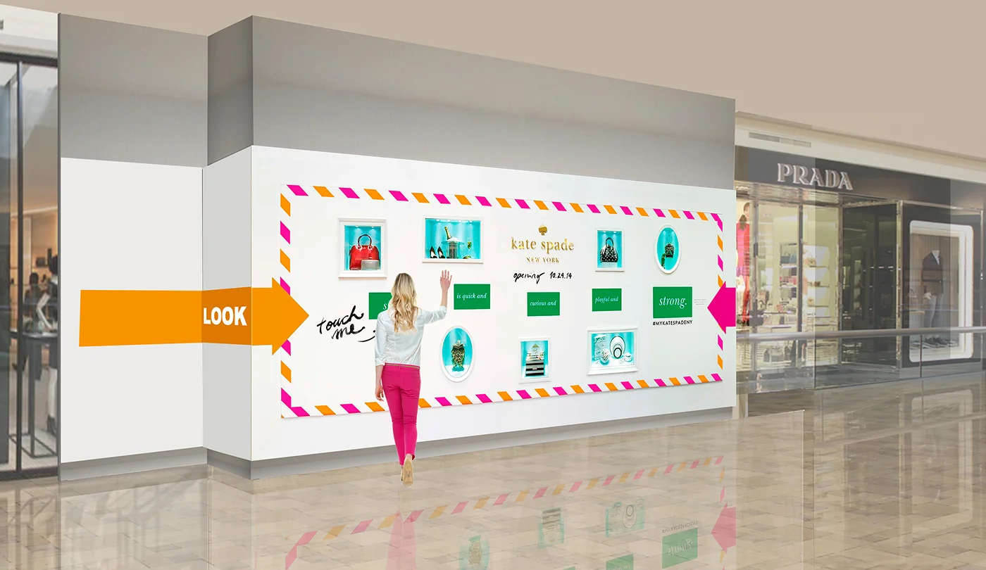 Interactive Barricade | Kate Spade New York