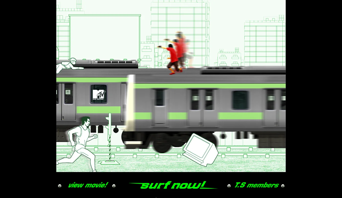 MTV — Train Surfer