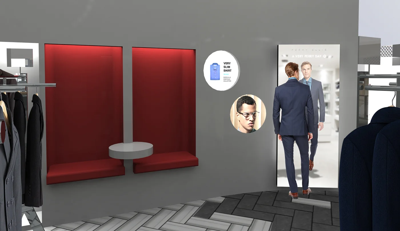 Perry Ellis — Macy's Store Concept