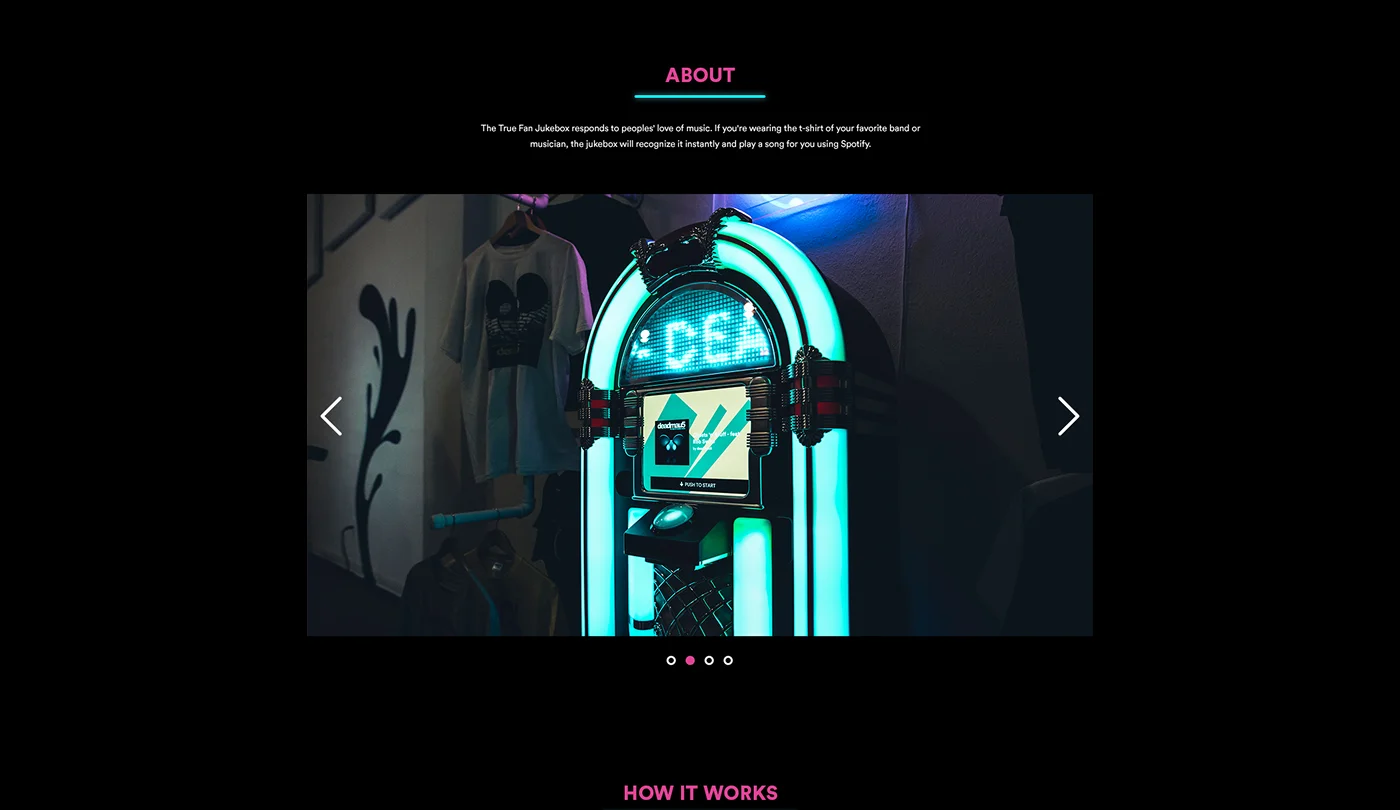 True Fan Jukebox | Spotify