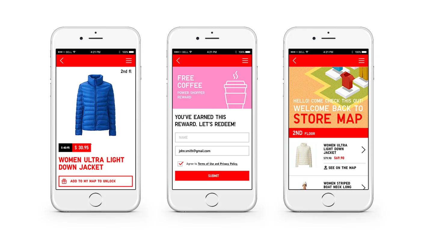 Uniqlo Chicago In-store Web Application | Uniqlo